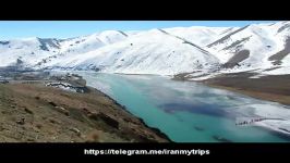 زیبایی های زمستانه پیست های اسکی ترانه برف اومده