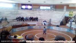 برگزاری مسابقات هنرهای فردی در مشهد  زورخانه فاتح خیبر