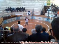 مسابقات هنرهای فردی در مشهد چرخ تیز چمنی