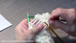 بافت حباب سه بعدی 3D Bubble Knitted Stitch 