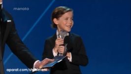 بازیگر ۹ساله فیلم Room، برنده جایزه بهترین بازیگر جوان