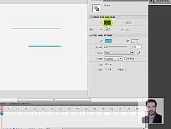 جلسه سوم آشنایی محیط فلاشflash cs4کاردانش کامپیوت