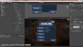 UI Starter Kit Starlink NGUI+TNet