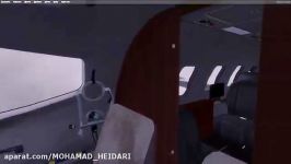 لذت پرواز هواپیمای Learjet 35