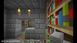 Minecraft Redstone Tutorial Hidden Piston Door