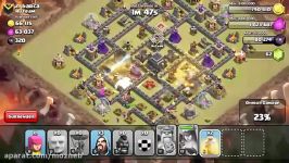 attack for hog rider war TH9