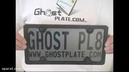 GhostPlate 2.0 Licence Plate Cover