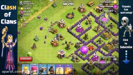 استراتژی فارمینگ راحت منابع بدون قهرمان Clash of Clans