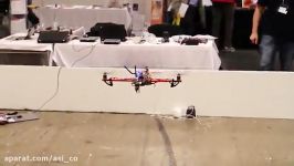 Quadcopter with autonomous position hold pushed away ..