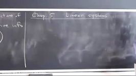 5 Two dimensional linear systems