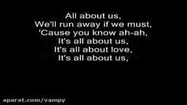 Tatu All About Us Lyrics