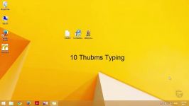 آموزش وبلاگ نویسی 288  نصب نرم افزار Ten Thumbs Typing
