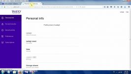 آموزش تغییر رمز ایمیل یاهو