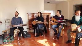 تمرین گروه اردشیر کامکار  خواننده وحید تاج