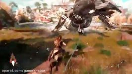 گیم پلی 20 دقیقه بازی Horizon Zero Dawn