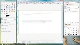 آموزش گیمپ ۳۹ ابزار مداد Pencil tool‬‎.mp4