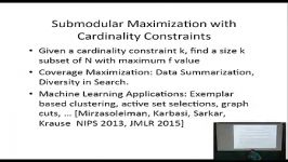 Randomized Composable Core sets for Submodular Maximiza