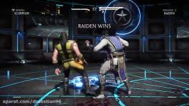 گیم پلی خفن بازی mortal kombat xبازی خودم