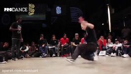 بتل زیبای بریک دنس bboy cheerito Vs gimnast 2016