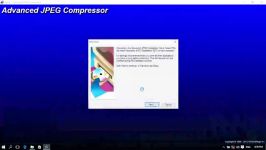 آموزش نصب نرم افزار Advanced JPEG Compressor