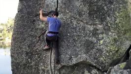 Move from aid to free climbing on a big wall  How To B