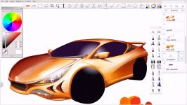 Creating Automotive Concepts in SketchBook Pro