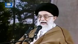 آیت الله خامنه ای هدف دشمن تغییر سیرت انقلاب