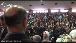 شعار یاحسین میرحسین هنگام سخنرانی کواکبیان