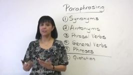 English Writing Skills – Paraphrasing