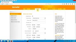 آموزش کانفیگ تنظیمات روتر های Tenda