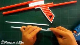 How To Make a Paper Gun that Shoots Double Bullets wit