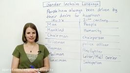 Gender inclusive Language