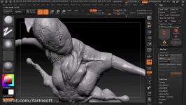 دانلود آموزش ZBrush – مدل سازی حجاری یک هیولای مور...