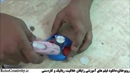 دستگاه مکش خلاقانه جاروبرقی RoboCreativity.ir