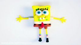 Spongebob Patrick Play doh STOP MOTION playdo video