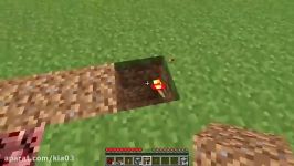 Minecraft 1.8 Redstone Tutorial  Togglable Fireplace