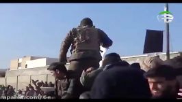 نیروهای ایرانی در ازادسازی شهر نبل الزهراء سوریه