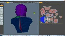 UV Mapping in 3d coat part2 ru آموزش تری دی کوت