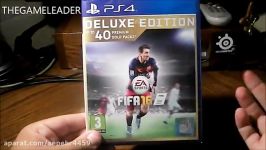 Fifa 16 deluxe edition unboxing