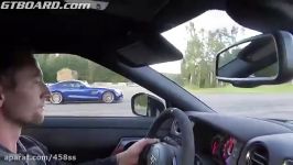 Mercedes AMG GT S vs Nismo GTR two races