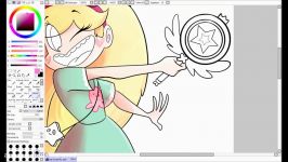 Star Butterfly From SVTFOE Speed paint  2