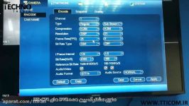 منو DVR Dahua  HD CVI  menu