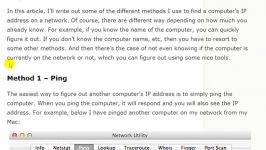 How to Find IP Address of Another Computer