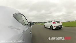 Toyota 86 vs Hyundai Veloster SR Turbo drag race