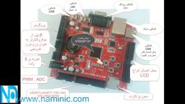 اموزش راه اندازی LM35 میکروکنترلر ARM