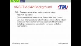 معرفی دوره طراحی مراکزداده مبتنی بر استاندارد TIA 942
