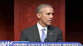 سخنرانی باراک اوباما رئیسجمهور آمریکا مسجد بالتیمور