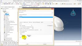 ABAQUS tutorial  FSIFluid Structure Interaction