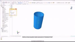 Abaqus Turorial Modeling the pressure of water