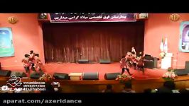 رقص آیینی آذربایجانی کودکان در سالن بیمارستان میلاد